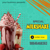 Milkshake Special Drink Template | PosterMyWall