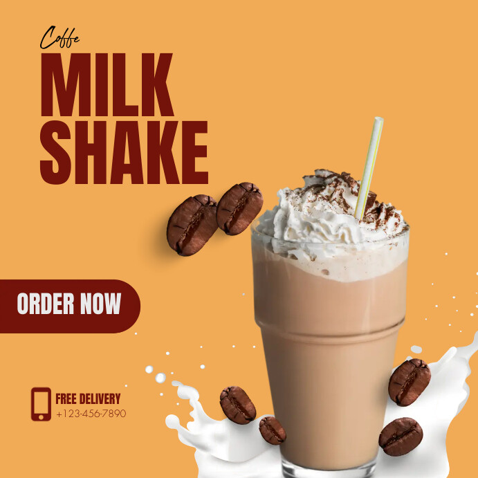 Milkshake Menu Layout MILKSHAKES FLYERS MENU Template | PosterMyWall