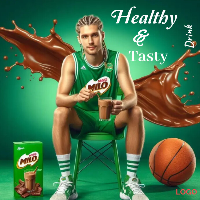 Milo advertisement flyer template | PosterMyWall