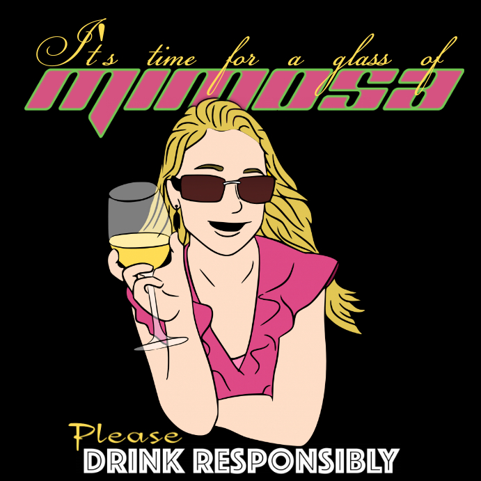 Mimosa Instagram Post template