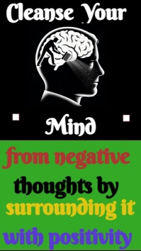 Mind quote Digital Display (9:16) template