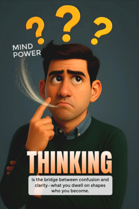 Mindfulness and Thinking Poster Template | PosterMyWall