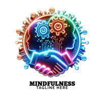 Mindfulness Logo template
