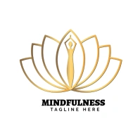 Mindfulness Logo template