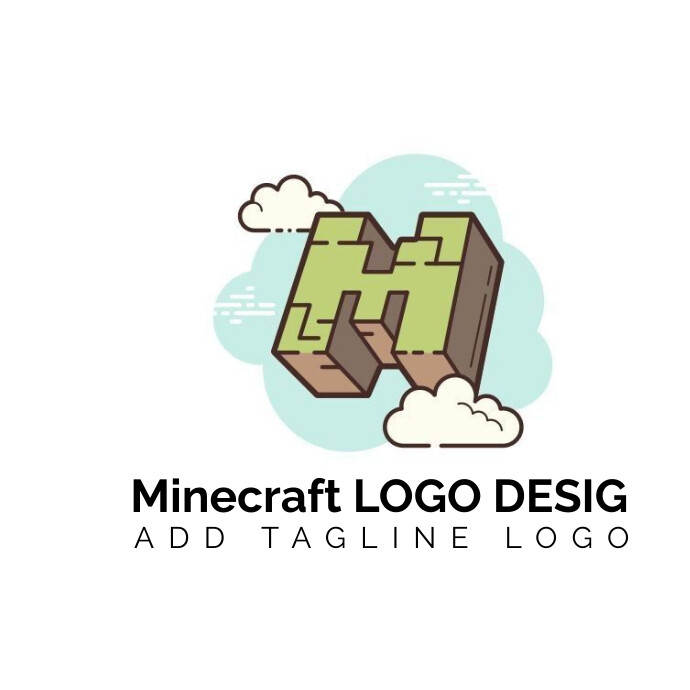 Minecraft 标志 壁纸 Creeper Minecraft LOGO模板| PosterMyWall