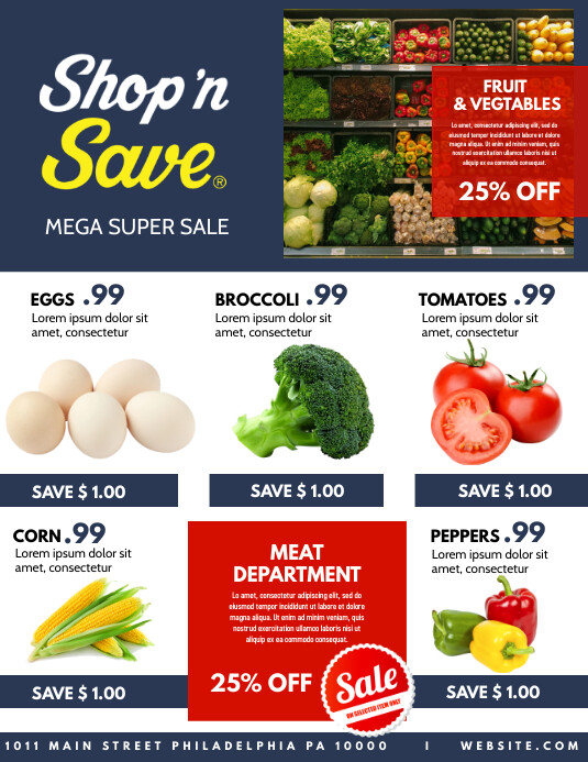 Copy of Mini Market | PosterMyWall