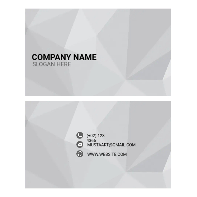 Minimal Calling Card Template | PosterMyWall