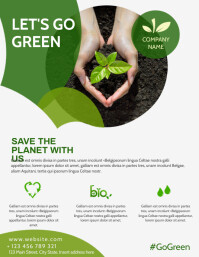 Green Party Flyer Template | PosterMyWall