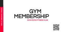 minimal gym membership card Facebook Shared Image template