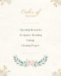Hvid Memorial Service Instagram Portrait Template - Page 3