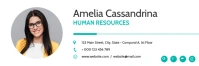 Minimal modern geometric corporate digital si Intestazione e-mail template