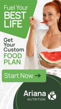 Minimal Nutrition Coach - Green and white – Nutrition Coach personal branding Instagram Story template