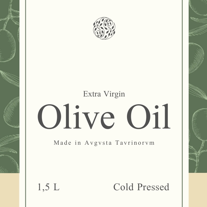 minimal oil label Template | PosterMyWall