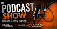 Minimal Podcast Promotion Изображение, которым поделились на Facebook template
