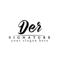 Simple Minimal Signature Transparent Logo Template | PosterMyWall