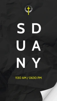 minimal sunday reminder instagram story template