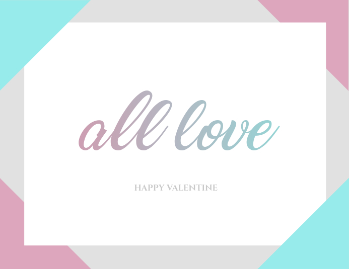 Minimal Valentine Card Template | PosterMyWall