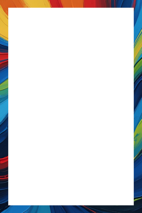 minimalist 24 x 36 background template | 24x36 Poster Background Graphic | colorful paper border Cartaz