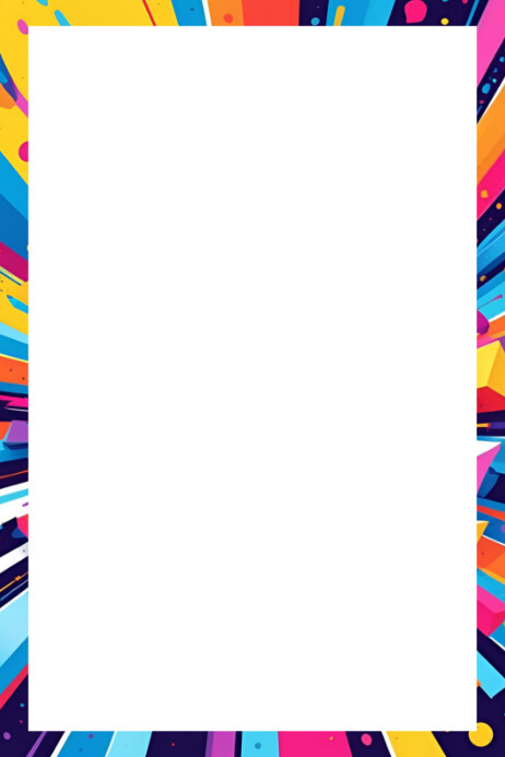 minimalist 24 x 36 background template | best minimalist poster template design Plakkaat