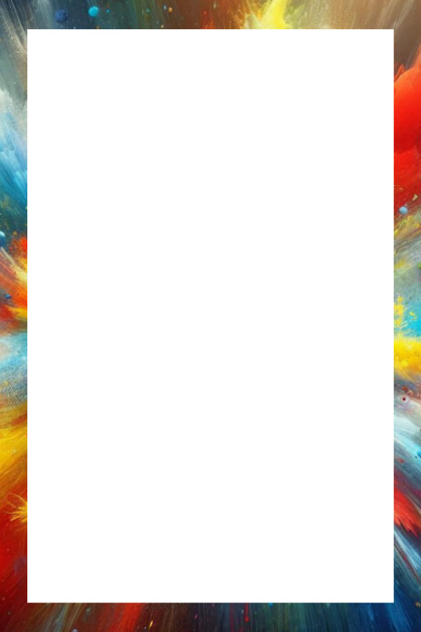 Minimalist 24 x 36 Background Template Cartaz