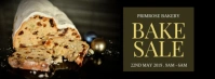 Minimalist Bake Sale Facebook Cover Template