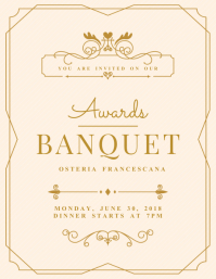 Banquet Flyers Free Downloads Postermywall