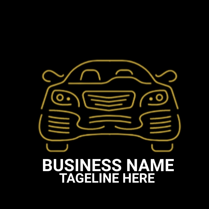 Minimalist business logo template