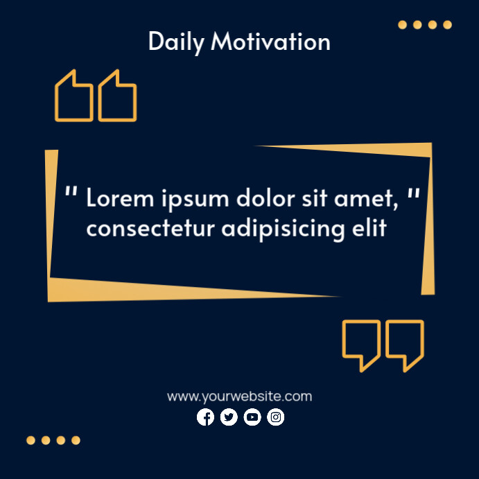 Mini Post Quotes Copy of Minimalist Business Quotes Instagram Post | PosterMyWall