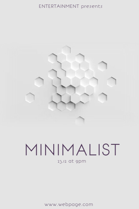 Minimalist Flyer Template Postermywall