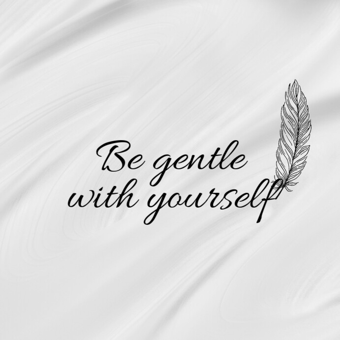 Mini Post Quotes Minimalist Inspirational Quote Instagram Post Template | PosterMyWall