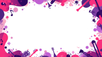 White Music Event YouTube Duimnael Template