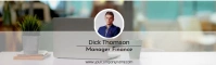 Minimalist Profile LinkedIn Banner Template