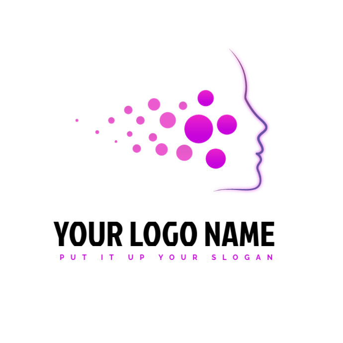 minimalist wordmark logo/dermatology/makeup studio logo/fashion brand logo Logótipo template