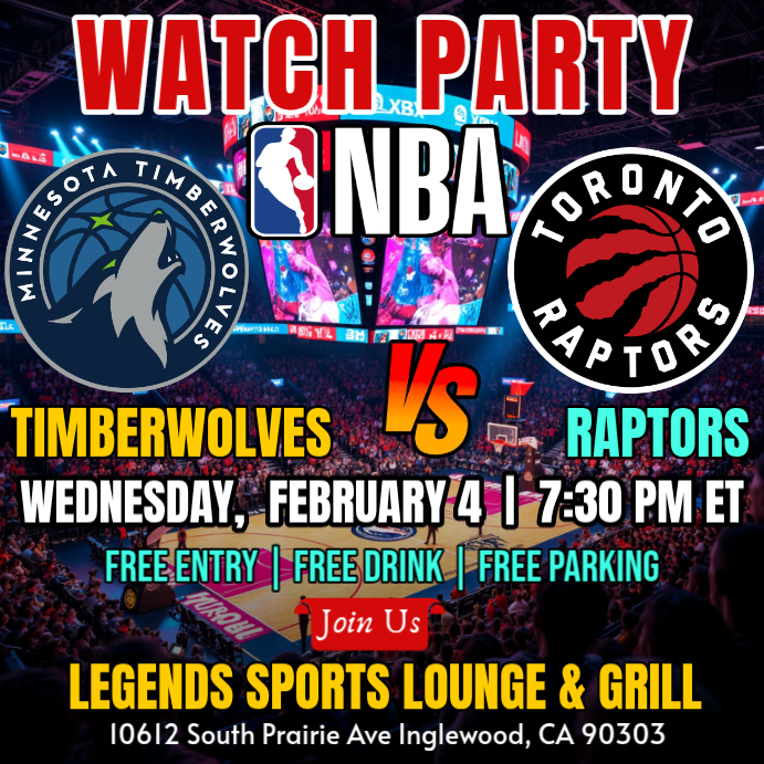 Plantilla de Minnesota Timberwolves Vs Toronto Raptors Nba 2026 Watch ...