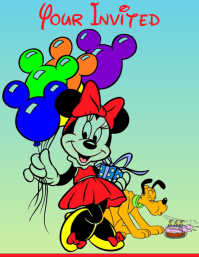 Customizable Design Templates For Minnie Maus Postermywall