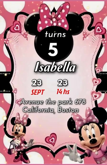 Plantilla de Birthday Invitation Tabloide | PosterMyWall