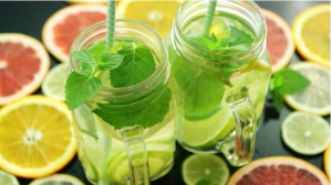 Mint And Lemon juice YouTube Channel Cover Photo template