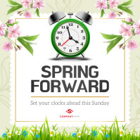 spring, spring forward, march forward Template | PosterMyWall