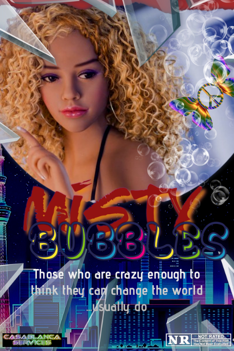 Mistify Poster MISTY BUBBLES Template | PosterMyWall