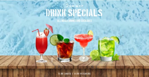 Mixed Drinks and Margarita Social Media (1) Facebook Ad template