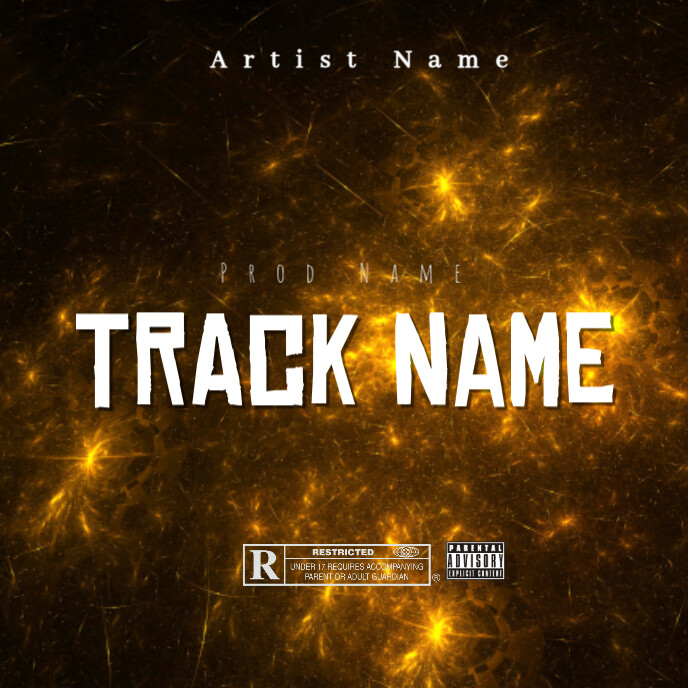 Mixtape Album Cover Ikhava ye-Albhamu template
