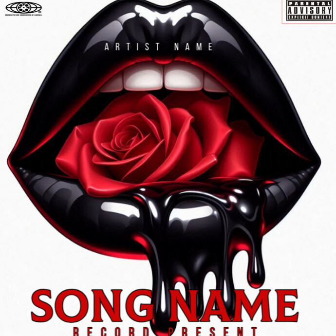 Mixtape CD over Album Cover template