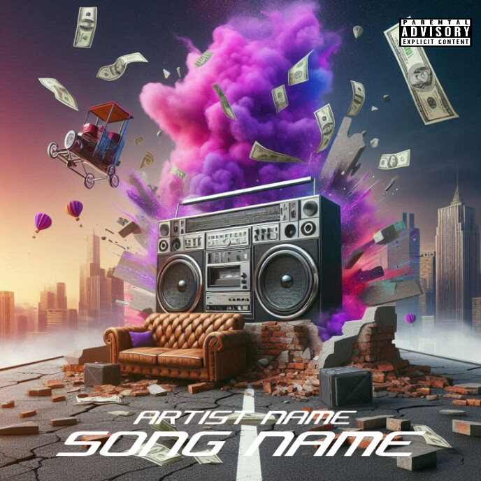 Mixtape Cover  Album Cover Capa de álbum template