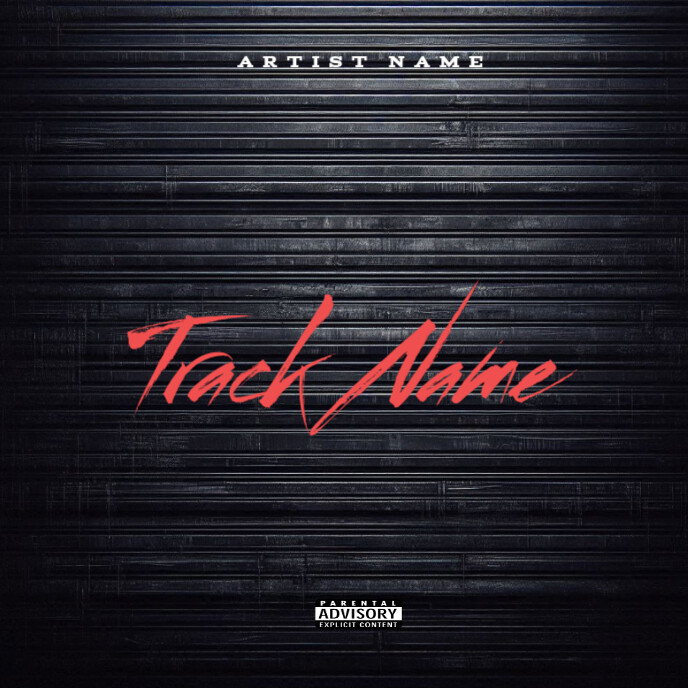 Mixtape Cover Album Cover Template PosterMyWall Mixtape Cover Album Cover Template PosterMyWall