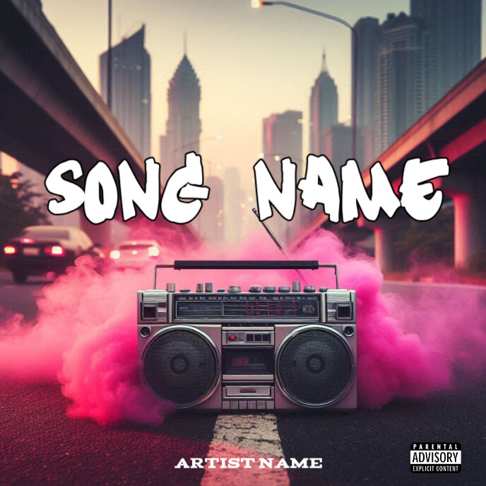 Mixtape Cover  Album Cover template