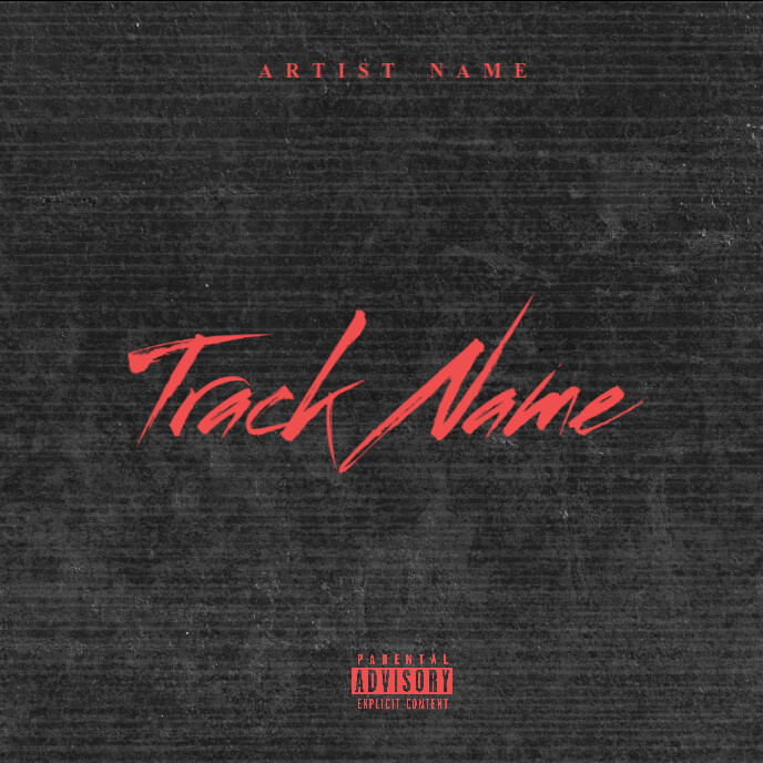 Mixtape Cover Album Cover Template PosterMyWall Mixtape Cover Album Cover Template PosterMyWall