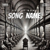 Mixtape cover template