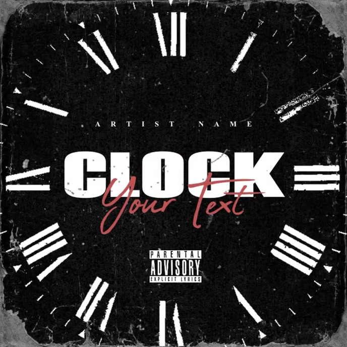 Mixtape Cover Template PosterMyWall