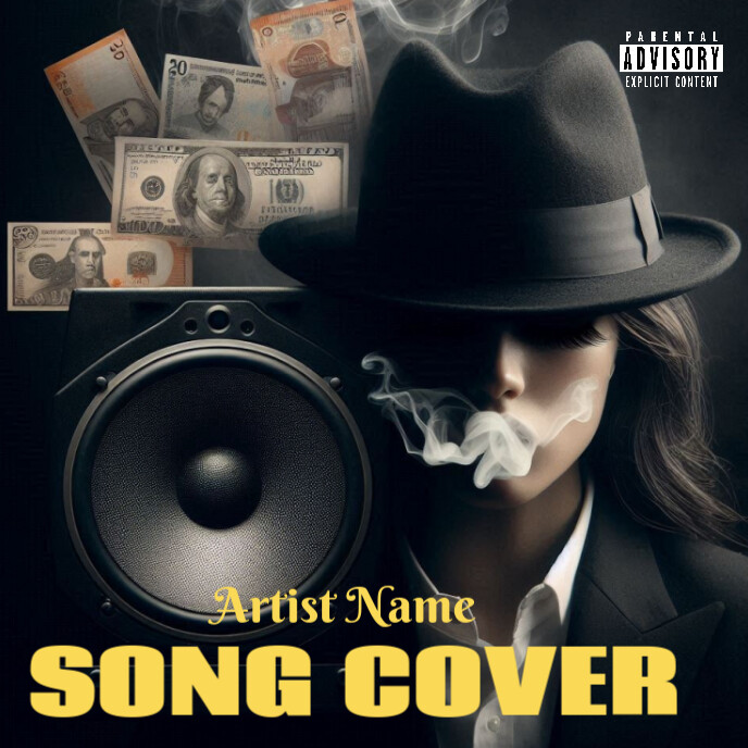 Mixtape cover Ikhava ye-Albhamu template