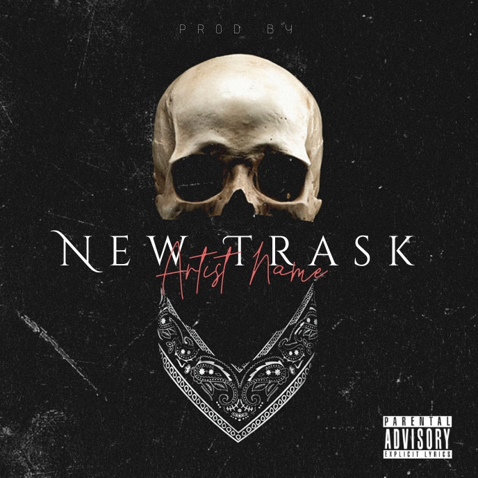Mixtape Cover template